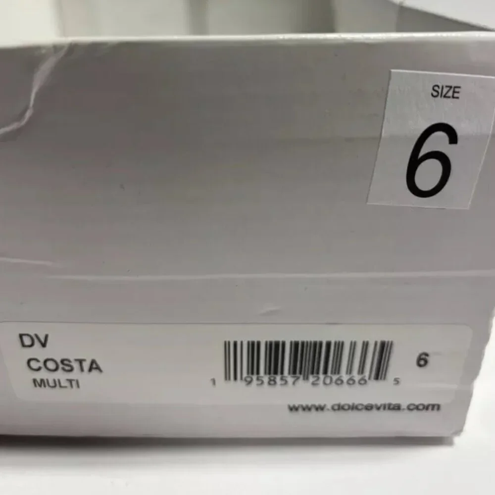 Dolce Vita Big Kids’ Costa Wedge Sandals Multi, Girls’ Size 6 M